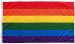 18x12in 45x30cm Rainbow flag (woven MoD fabric)